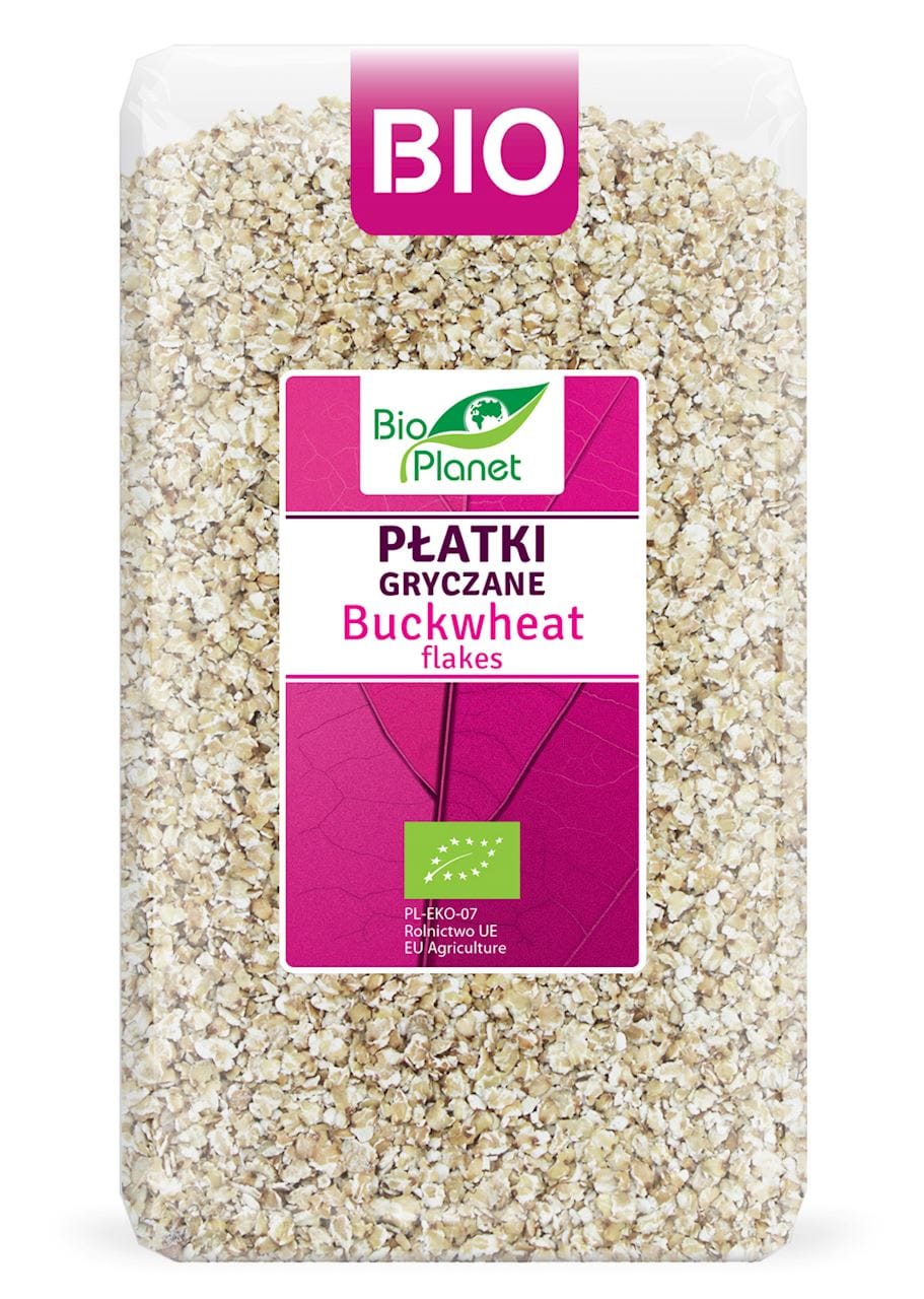 PŁATKI GRYCZANE BIO 600 g - BIO PLANET