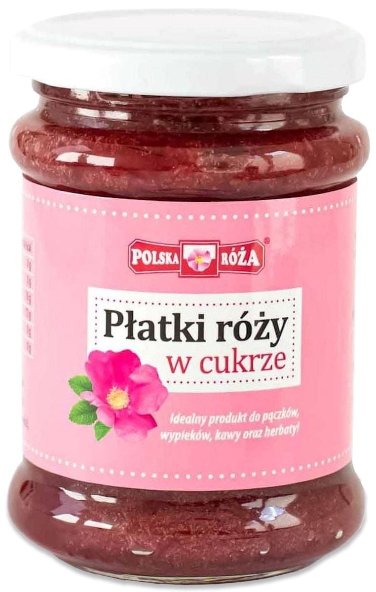 PŁATKI R&Oacute;ŻY W CUKRZE 320 g - POLSKA R&Oacute;ŻA