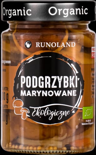 PODGRZYBEK MARYNOWANY BIO 300 g - RUNOLAND