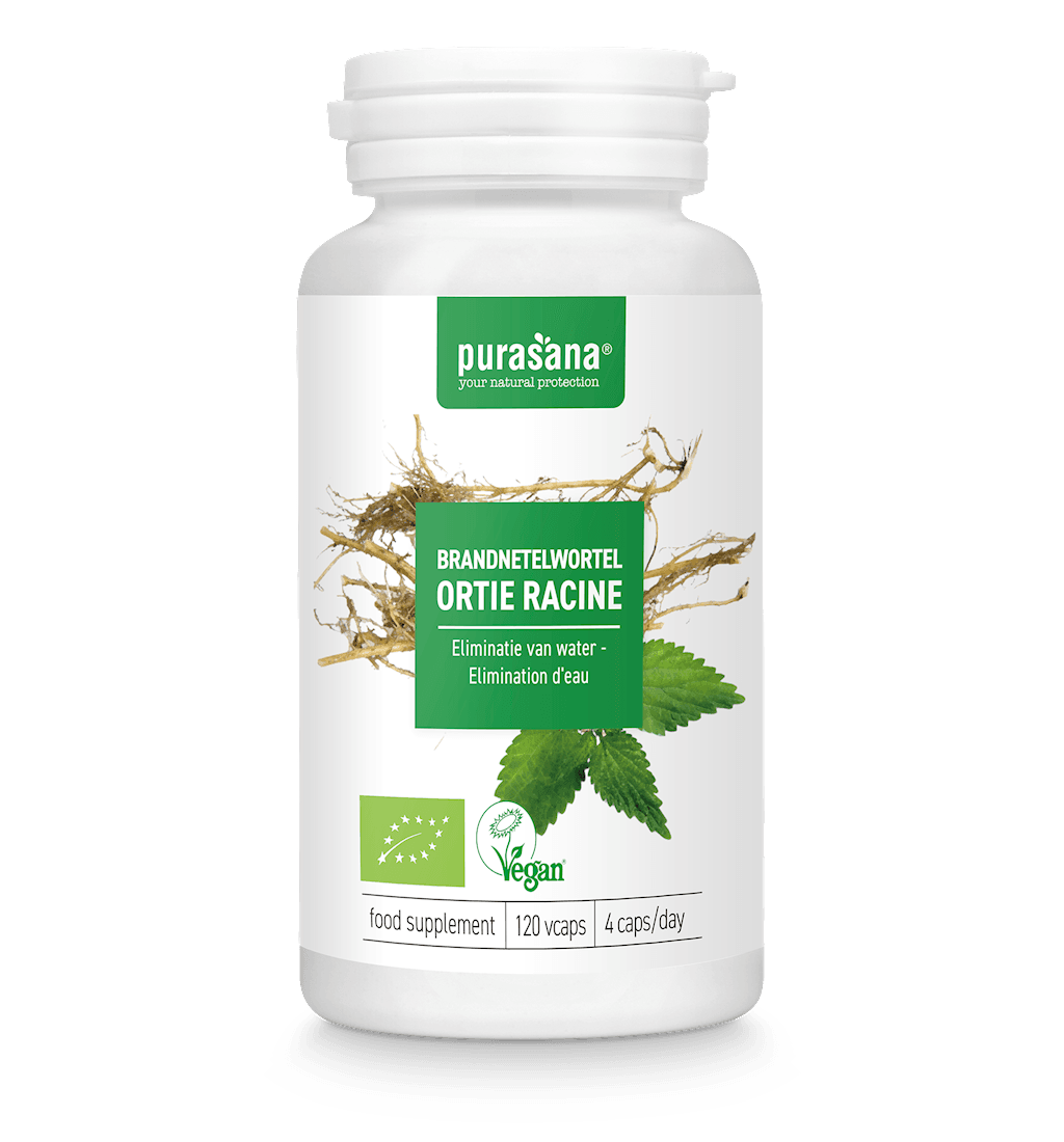 POKRZYWA KORZEŃ BIO (210 mg) 120 KAPSUŁEK - PURASANA