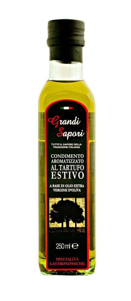 PRZYPRAWA NA BAZIE OLIWY Z OLIWEK Z TRUFLAMI 250 ml - VIANDS (GRANDI SAPORI)