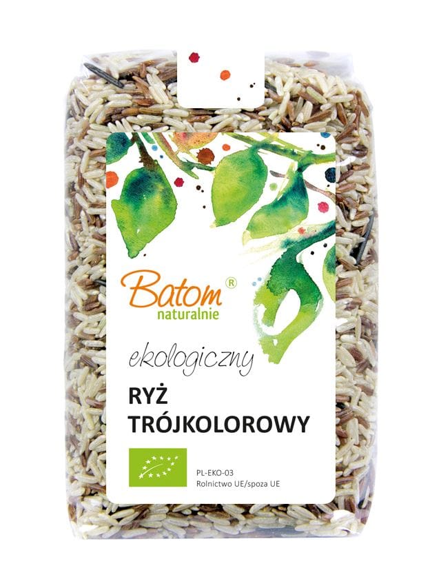 RYŻ TR&Oacute;JKOLOROWY BIO 500 g - BATOM
