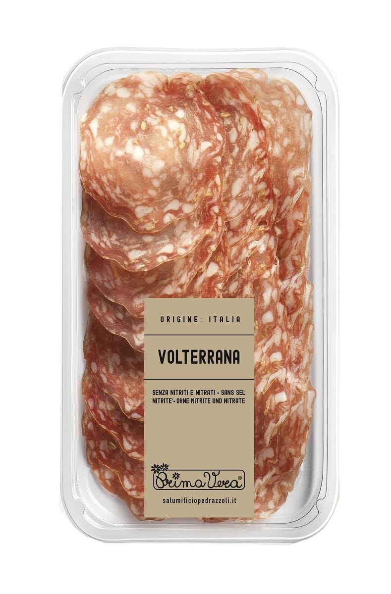 SALAMI Z FENKUŁEM DOJRZEWAJĄCE (FINOCCHIONA) PLASTRY BEZGLUTENOWE BIO 70 g - PRIMAVERA