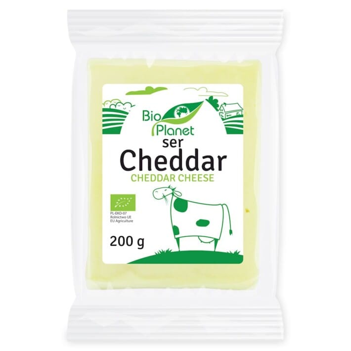 SER CHEDDAR BIO 200 g - BIO PLANET