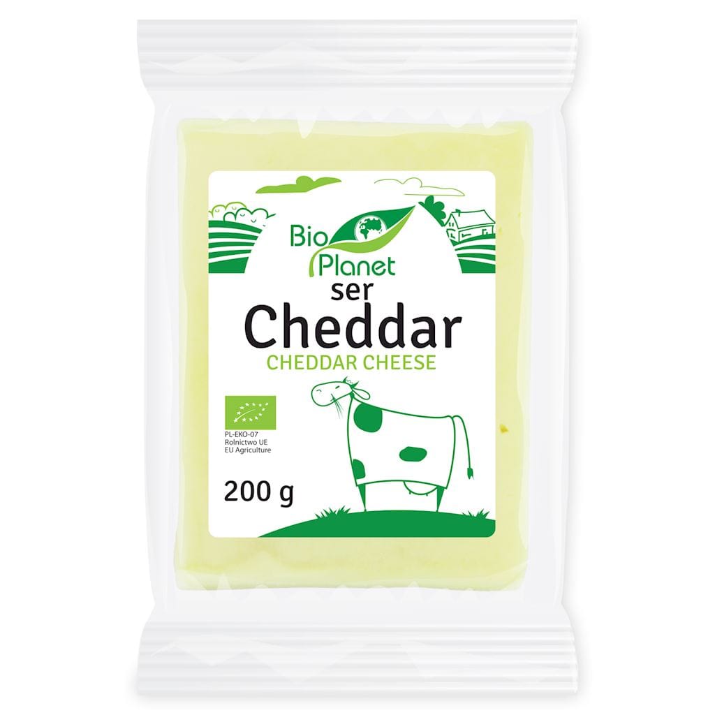 SER CHEDDAR BIO 200 g - BIO PLANET