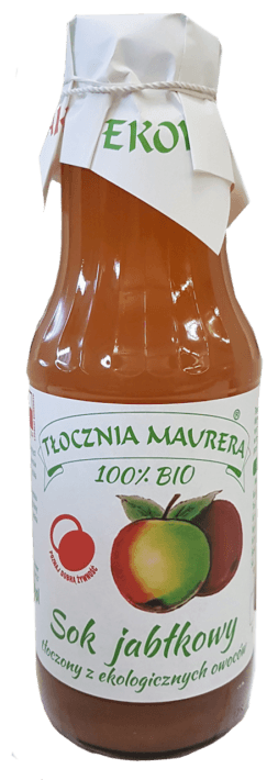 SOK JABŁKOWY BIO 750 ml - TŁOCZNIA MAURERA