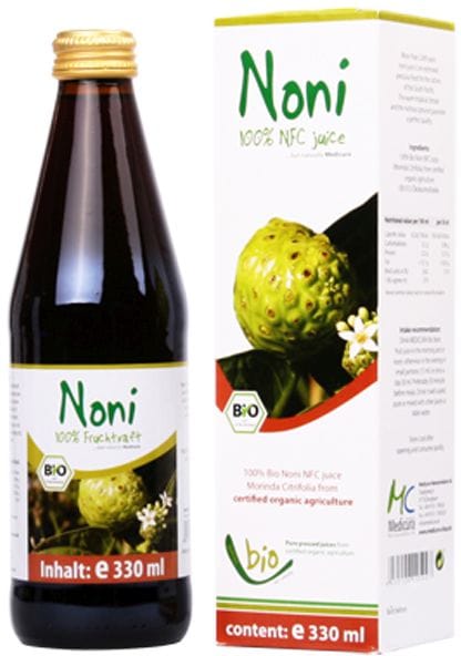 SOK Z OWOC&Oacute;W NONI NFC BIO 330 ml - MEDICURA