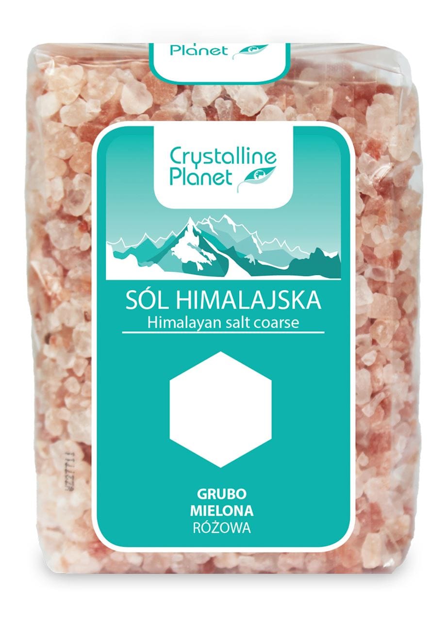 S&Oacute;L HIMALAJSKA R&Oacute;ŻOWA GRUBO MIELONA 600 g - CRYSTALLINE PLANET