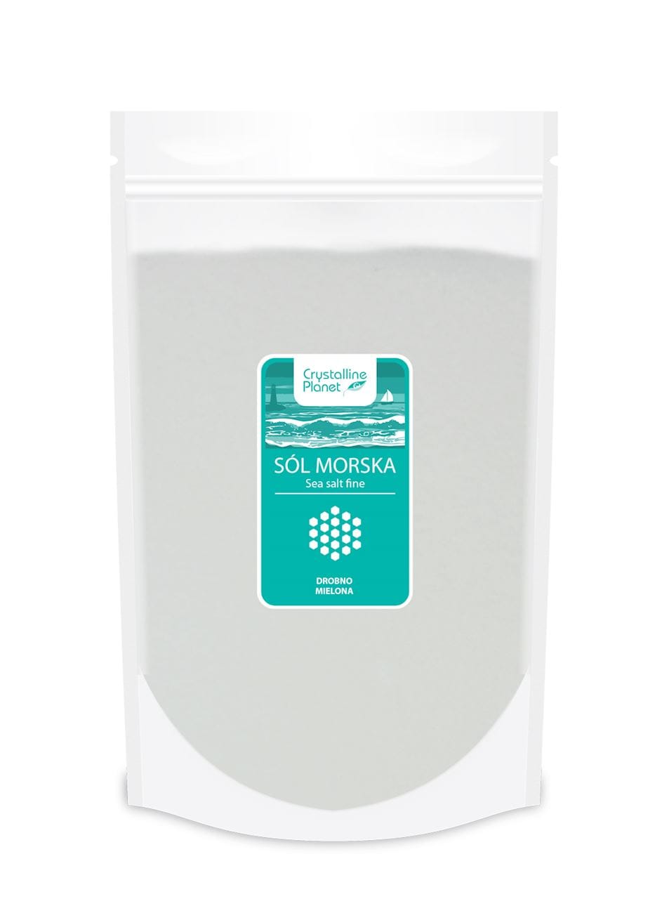 S&Oacute;L MORSKA DROBNO MIELONA 1 kg - CRYSTALLINE PLANET