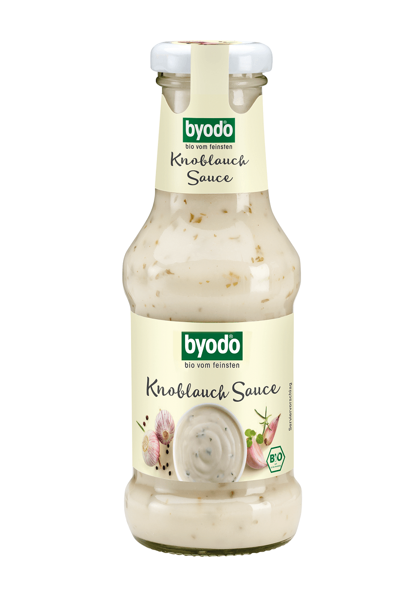 SOS CZOSNKOWY BEZGLUTENOWY BIO 250 ml - BYODO