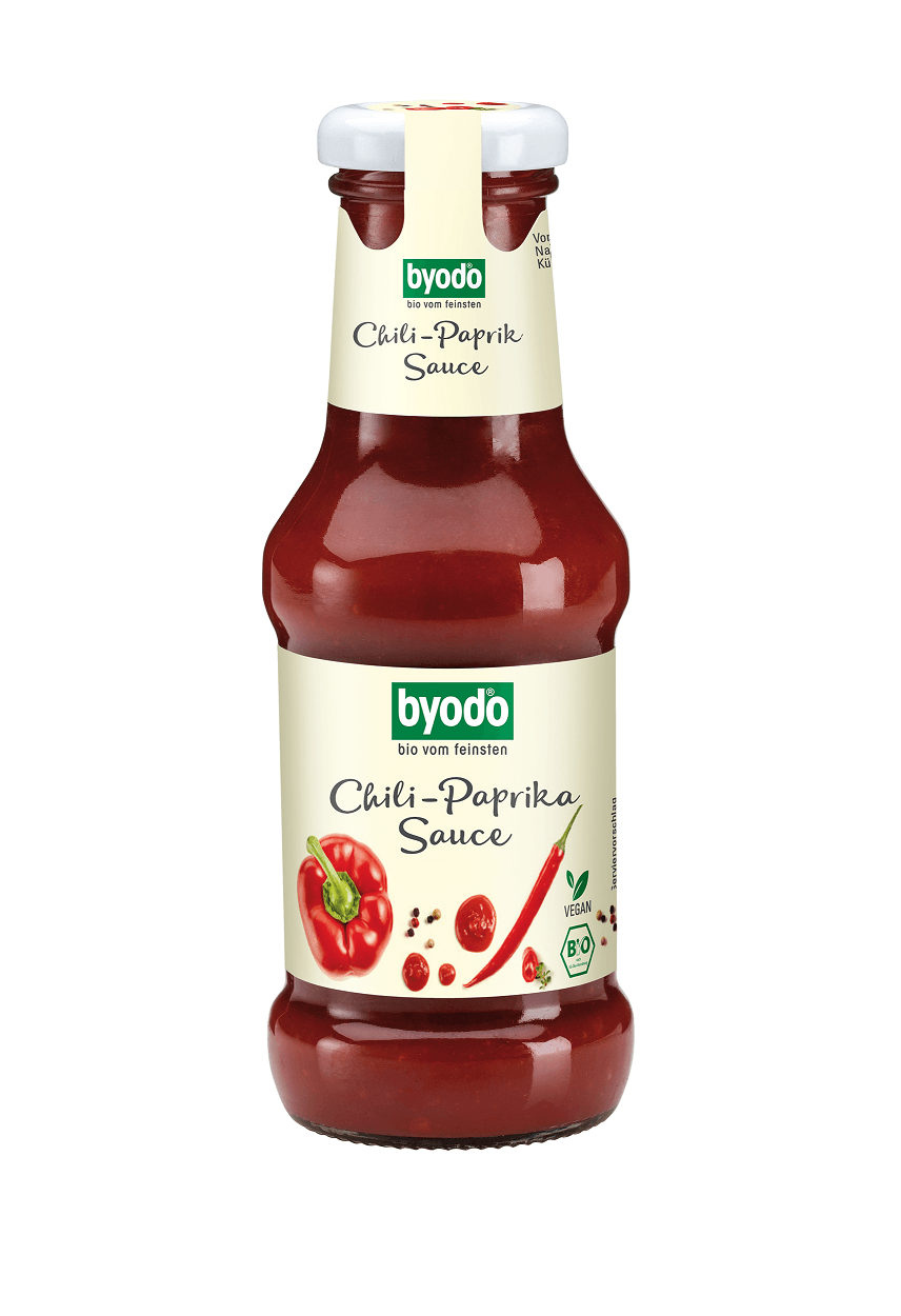 SOS PAPRYKOWY CHILI BEZGLUTENOWY BIO 250 ml - BYODO