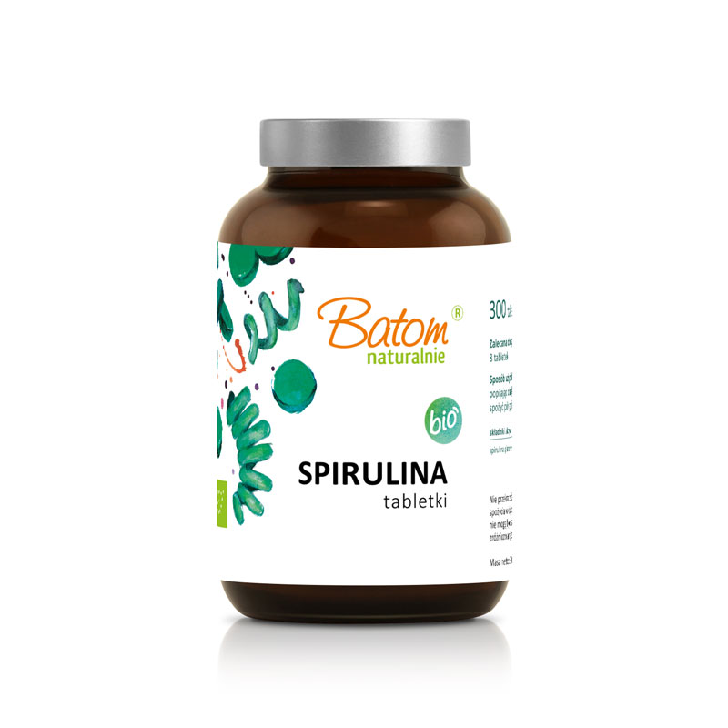 SPIRULINA BIO (400 mg) 300 TABLETEK &ndash; BATOM