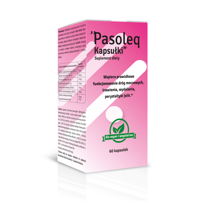 SUPLEMENT DIETY OCZYSZCZANIE 60 KAPSUŁEK - PASOLEQ