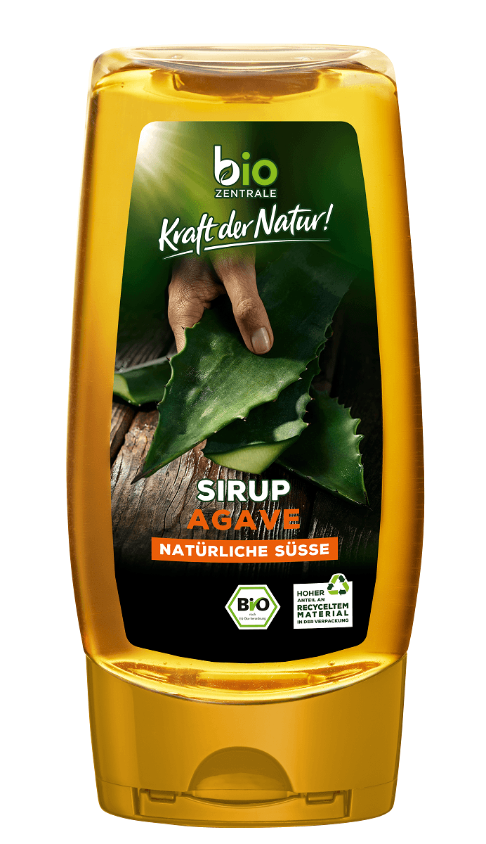 SYROP Z AGAWY BEZGLUTENOWY BIO 350 g (250 ml) - BIO ZENTRALE