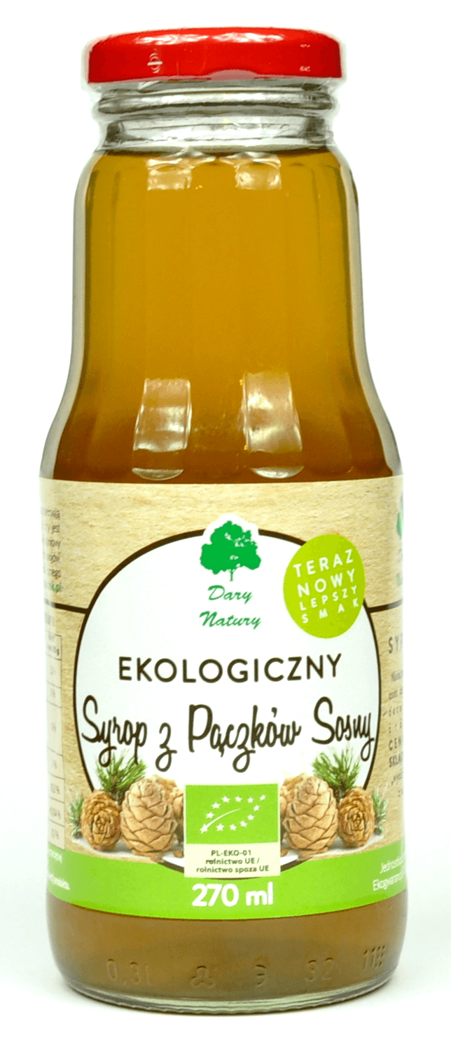 SYROP Z PĄCZK&Oacute;W SOSNY BIO 270 ml - DARY NATURY