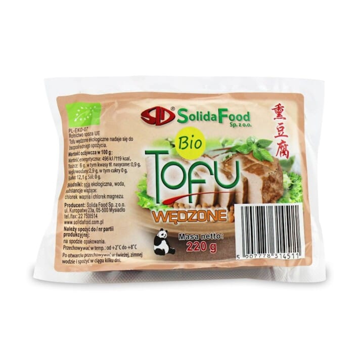 TOFU WĘDZONE BIO 220 g - SOLIDA FOOD