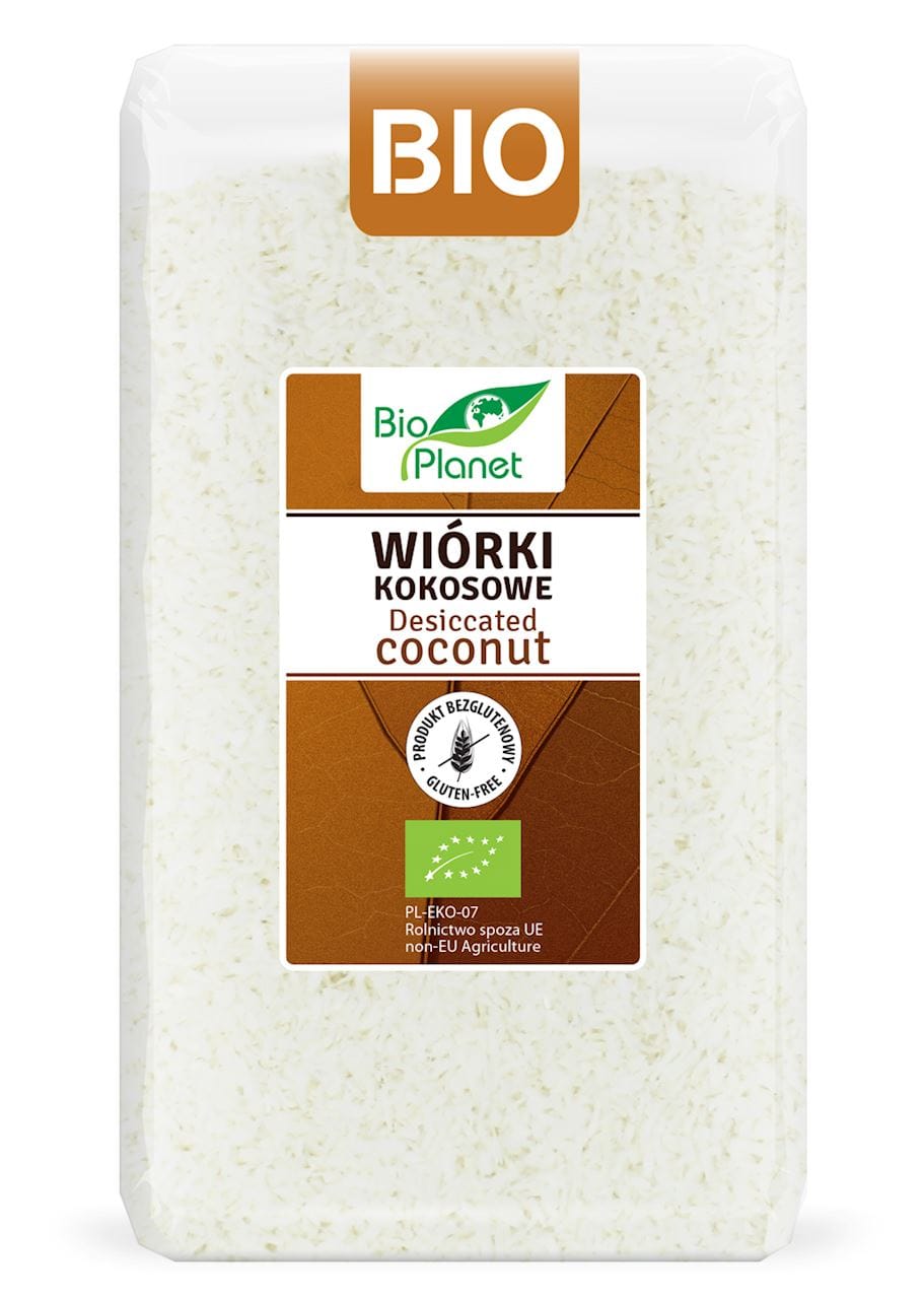 WI&Oacute;RKI KOKOSOWE BEZGLUTENOWE BIO 500 g - BIO PLANET
