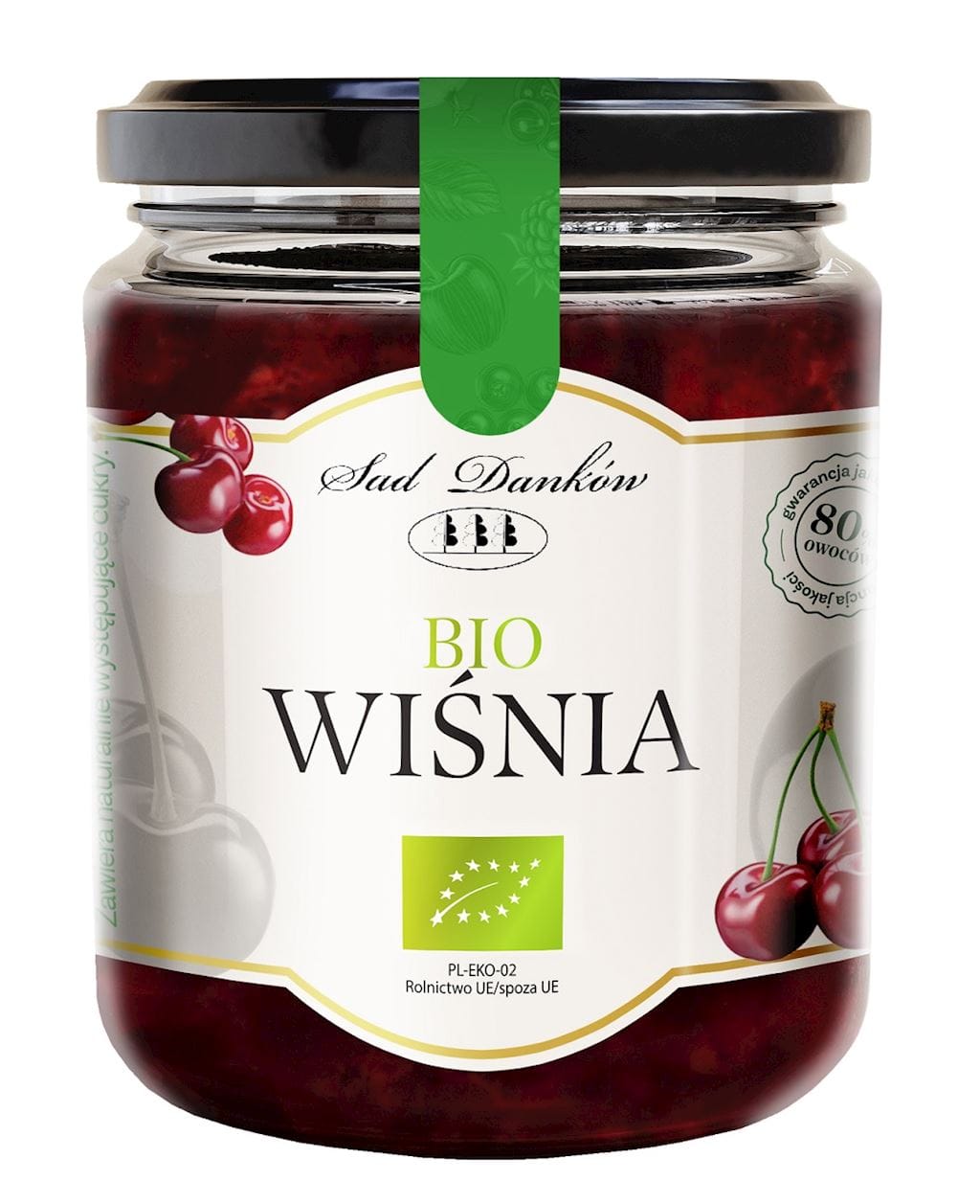 WIŚNIA 80 % BIO 260 g - SAD DANK&Oacute;W