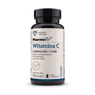 WITAMINA C Z DZIKIEJ R&Oacute;ŻY + CYNK BEZGLUTENOWE 90 KAPSUŁEK - PHARMOVIT (CLASSIC)