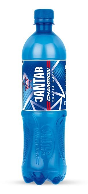 WODA ŹR&Oacute;DLANA ŚREDNIOZMINERALIZOWANA CHAMPION NIEGAZOWANA 700 ml - JANTAR