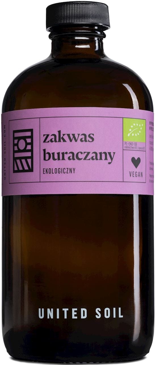 ZAKWAS Z BURAK&Oacute;W BIO 475 ml - UNITED SOIL